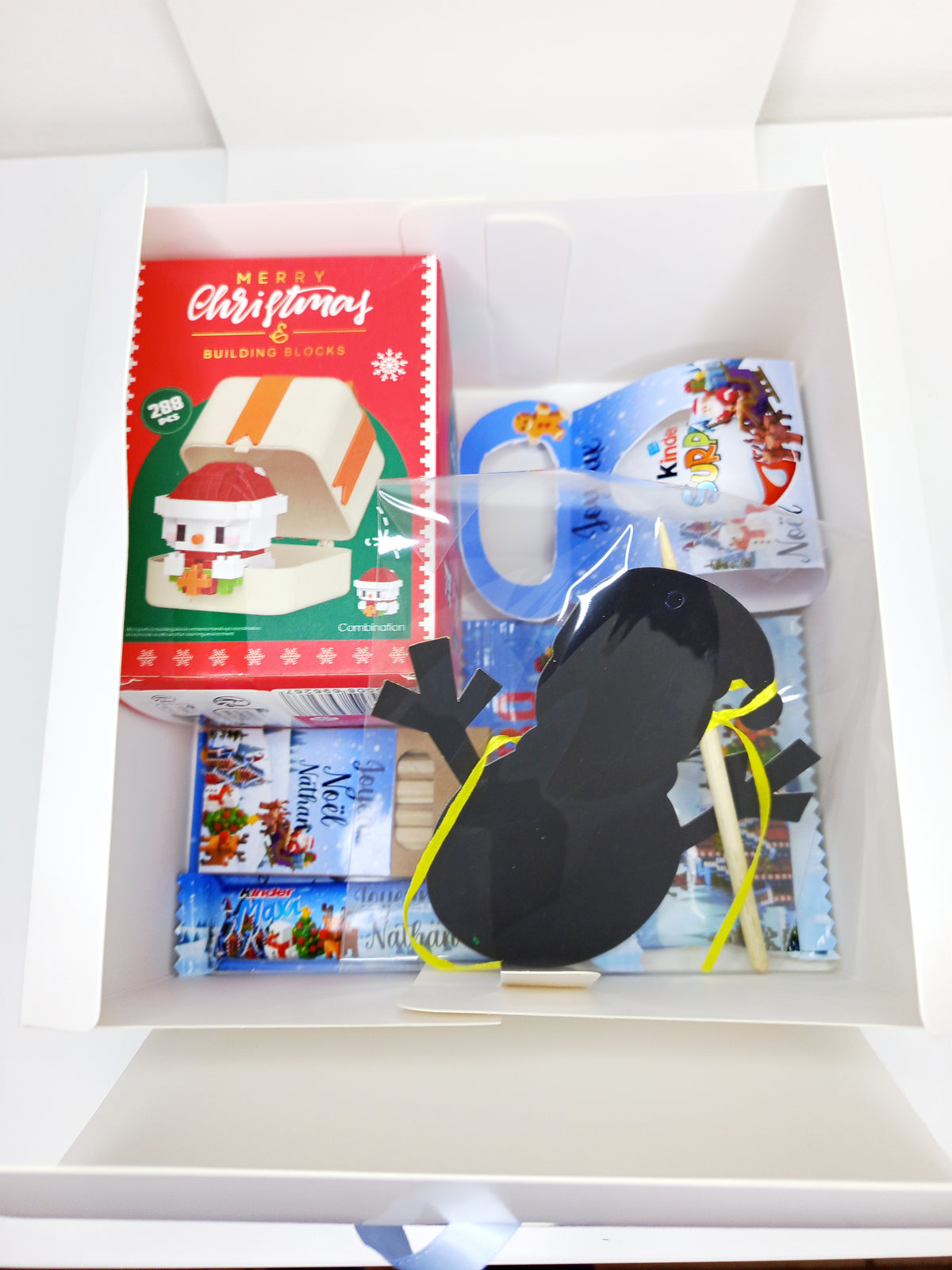 Coffret enfant personnalisé noël