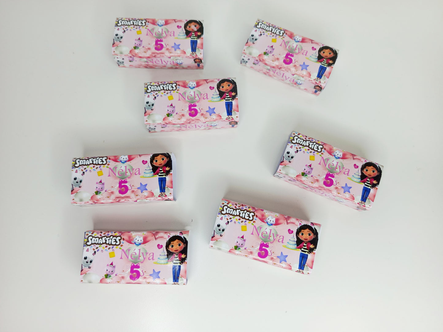 Mini Boîte à Smarties personnalisé (x2)