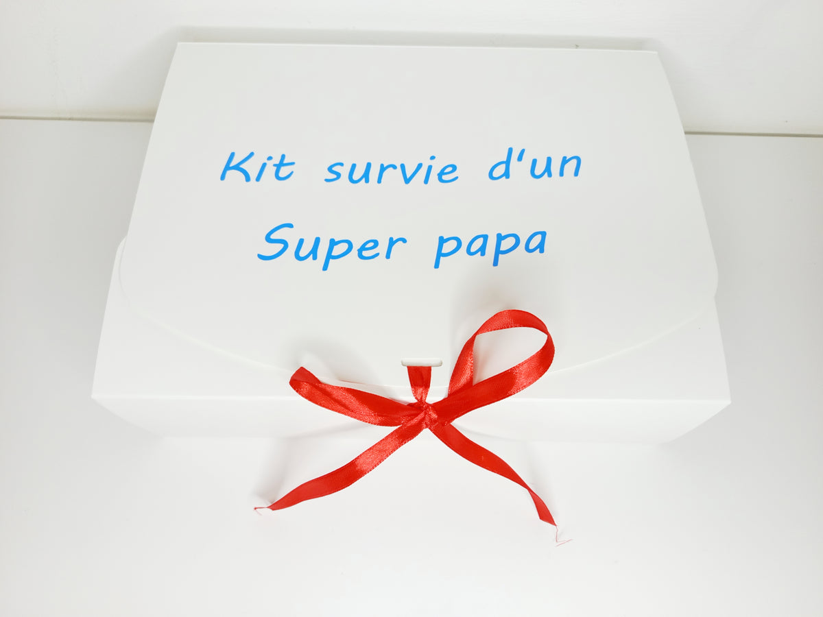 Coffret gourmand kit de survie