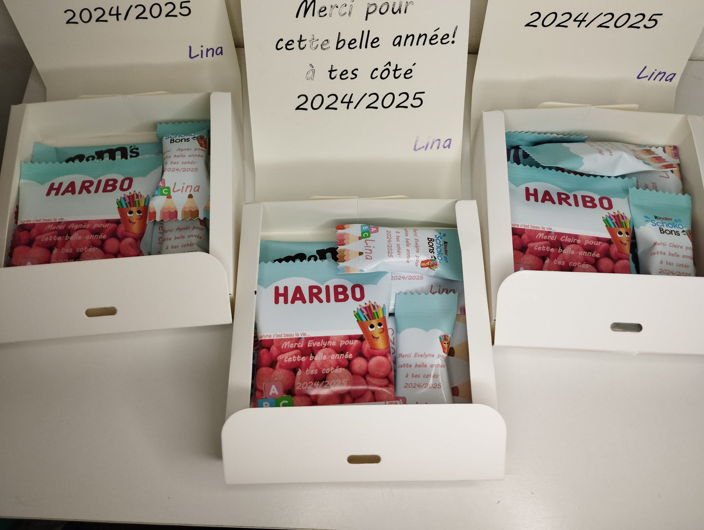 Box gourmande pour maître, maitresse,nounou