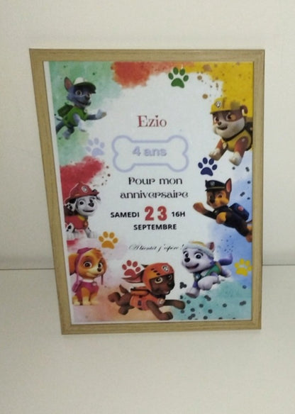 Affiche A4