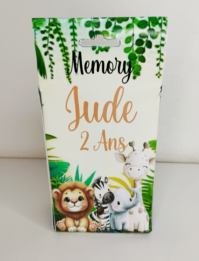 Carte Memory Personnalisée avec Boîte
