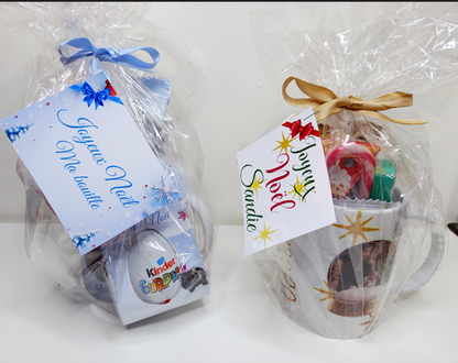 Mug gourmand de Noël personnalisée