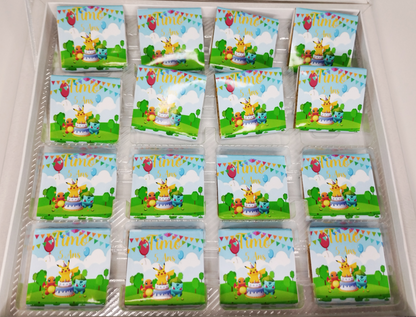 Boîte de 16 chocolats personnalisés
