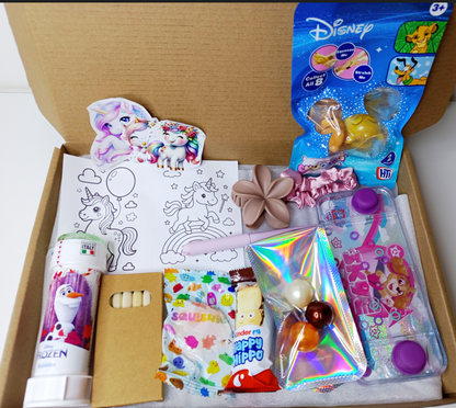 Box Surprise Personnalisée | Box Cadeau à Thème | 5 à 15 Surprises | Beauté, Enfant, Papeterie,