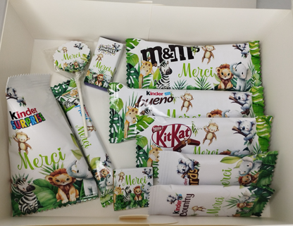 Box gourmande pour maître, maitresse,nounou- Cadeaux fin d'année personnalisée, cadeaux fin d'année école, box personnalisé, coffret cadeau
