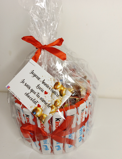 Box Kinder personnalisée 30 cm