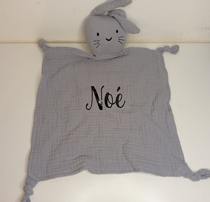 Peluche lapin personnalisée