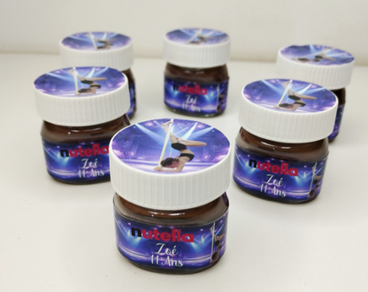 Mini pot de Nutella personnalisé (x2)
