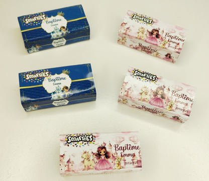 Mini Boîte à  Smarties personnalisé (x2)