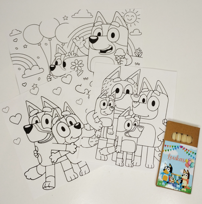 Petit kit coloriage et crayon de couleur