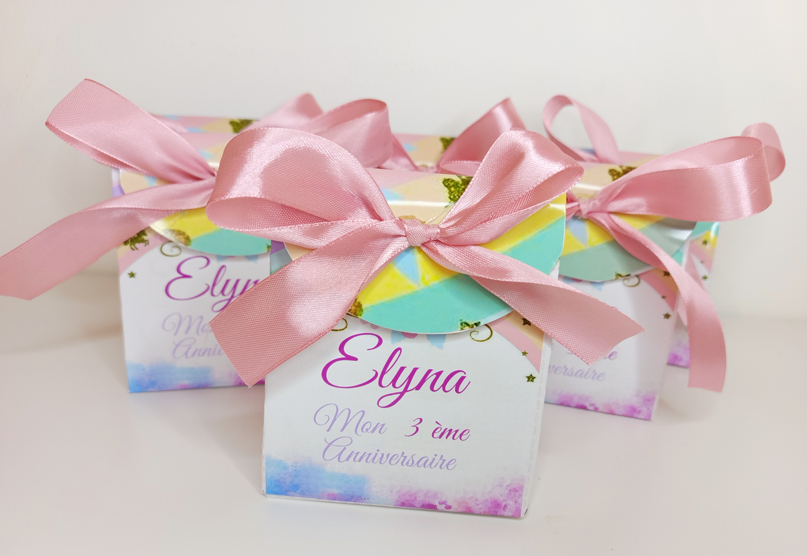 boîte cadeaux invité