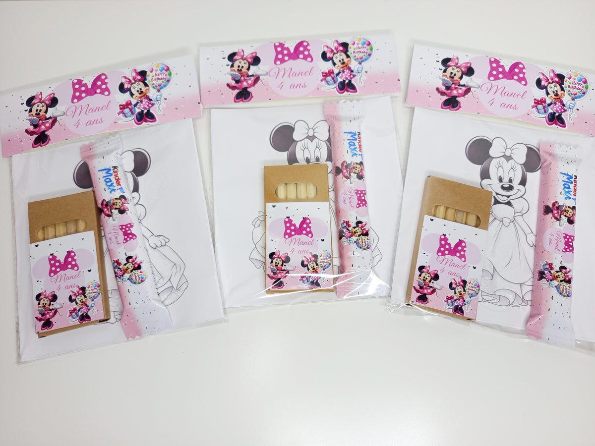 Kit coloriages avec confiserie (x2)