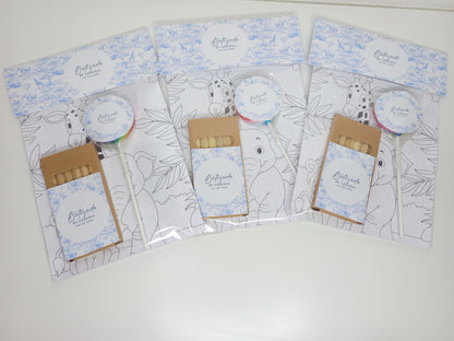Kit coloriages avec confiserie (x2)