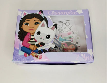 Mini boîte cadeau invité enfant