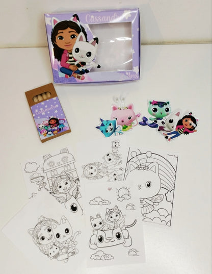 Mini boîte cadeau invité enfant
