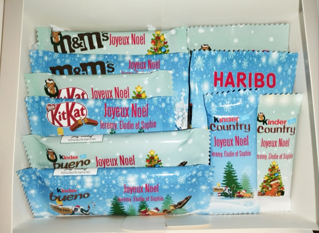Coffrets Cadeaux de Noël Personnalisés 🎁