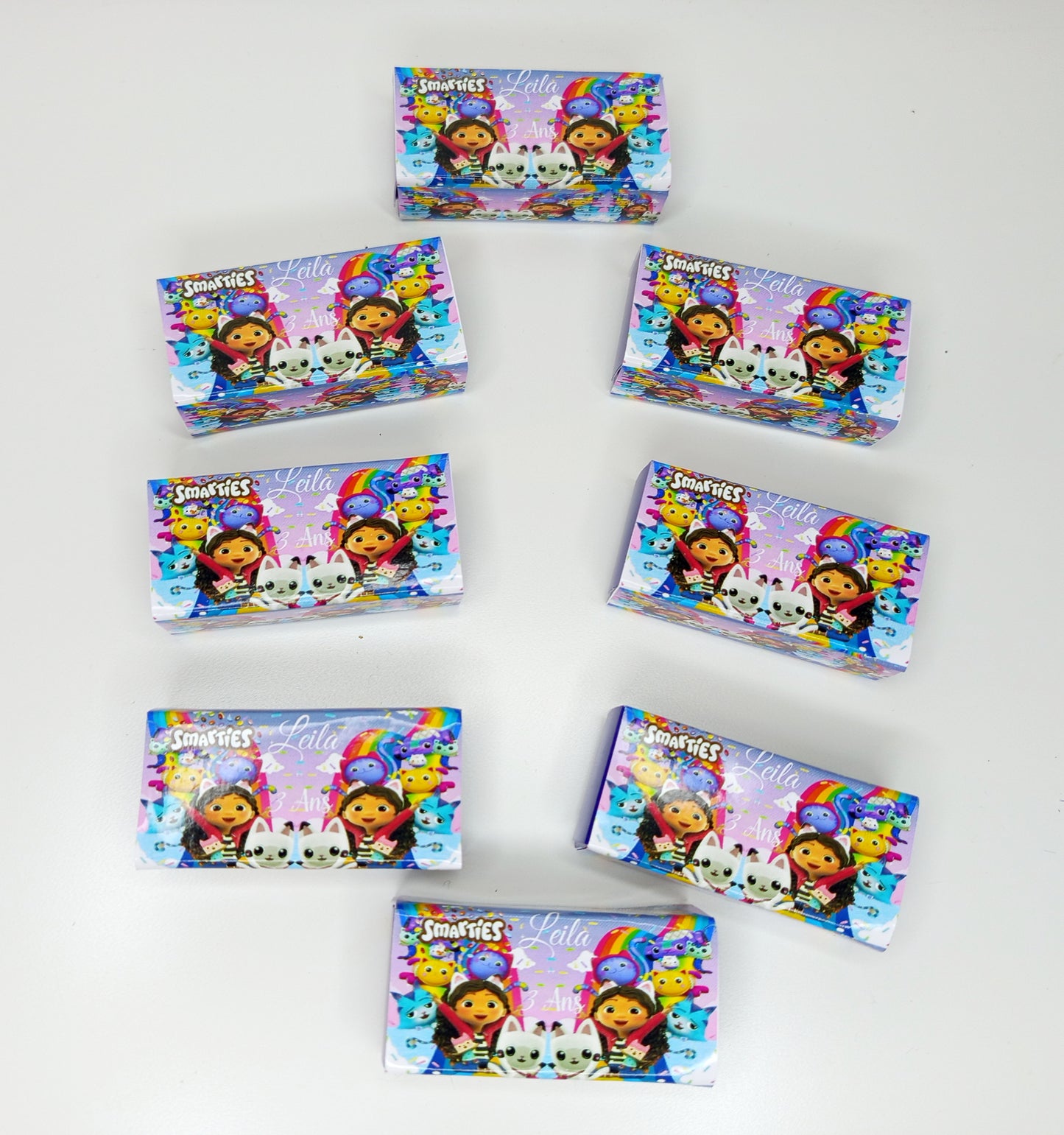 Mini Boîte à  Smarties personnalisé (x2)