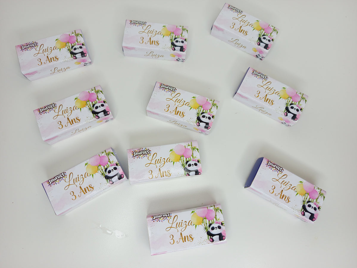 Mini Boîte à  Smarties personnalisé (x2)