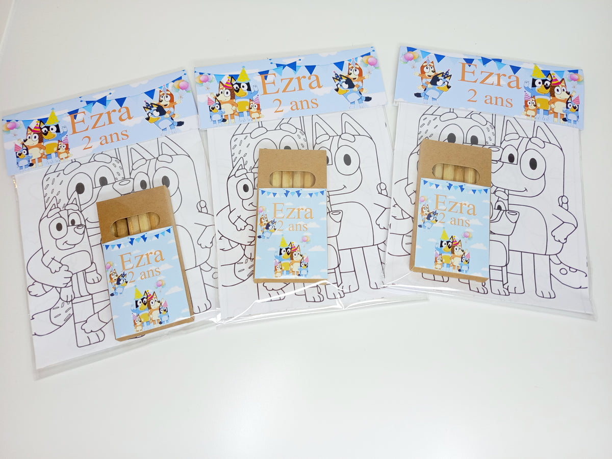 Petit kit coloriage et crayon de couleur