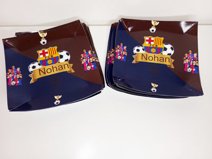 Assiette jetables personnalisées  pour anniversaire, baptême, mariage, EVJ,  assiette personnalisée, décoration de table,(thème au choix)