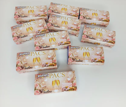 Mini Boîte à  Smarties personnalisé (x2)