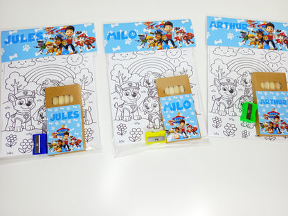 Petit kit coloriage et crayon de couleur