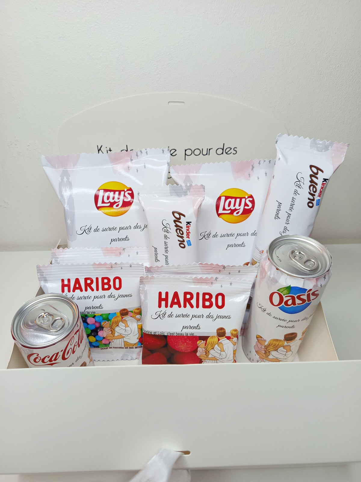 Coffret gourmand kit de survie
