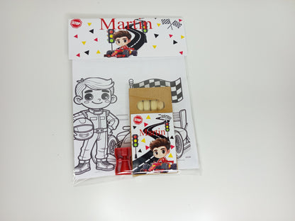 Petit kit coloriage et crayon de couleur