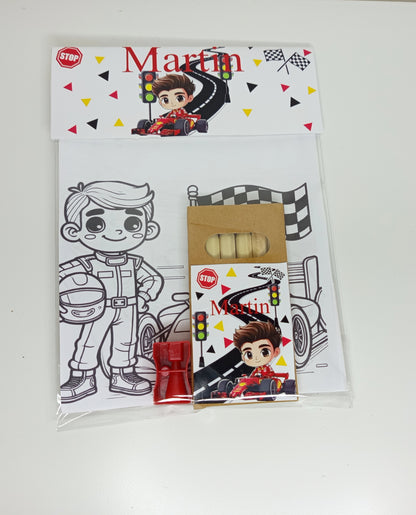 Petit kit coloriage et crayon de couleur