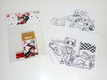 Petit kit coloriage et crayon de couleur