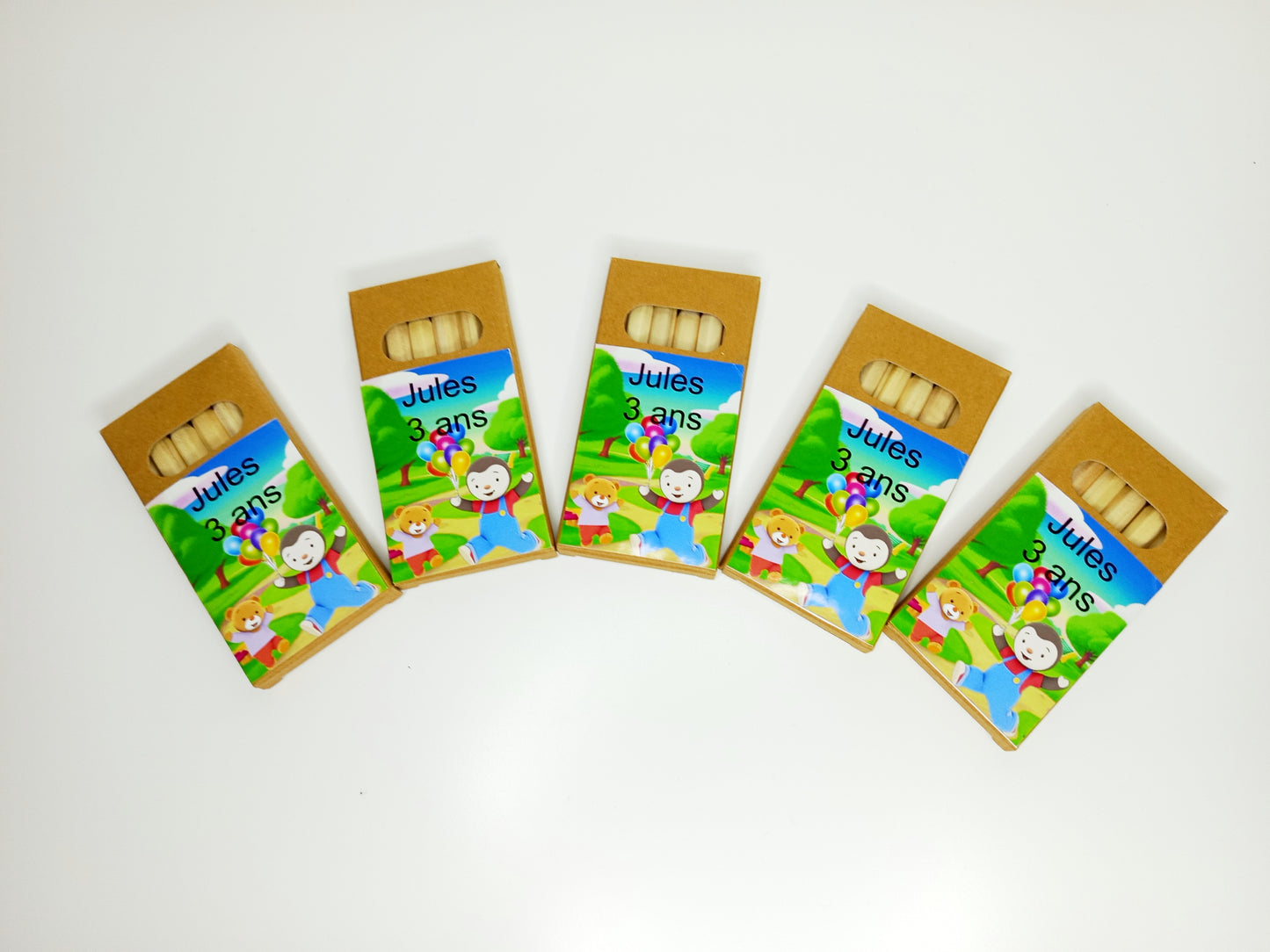 Mini boite de crayon de couleurs (x2)