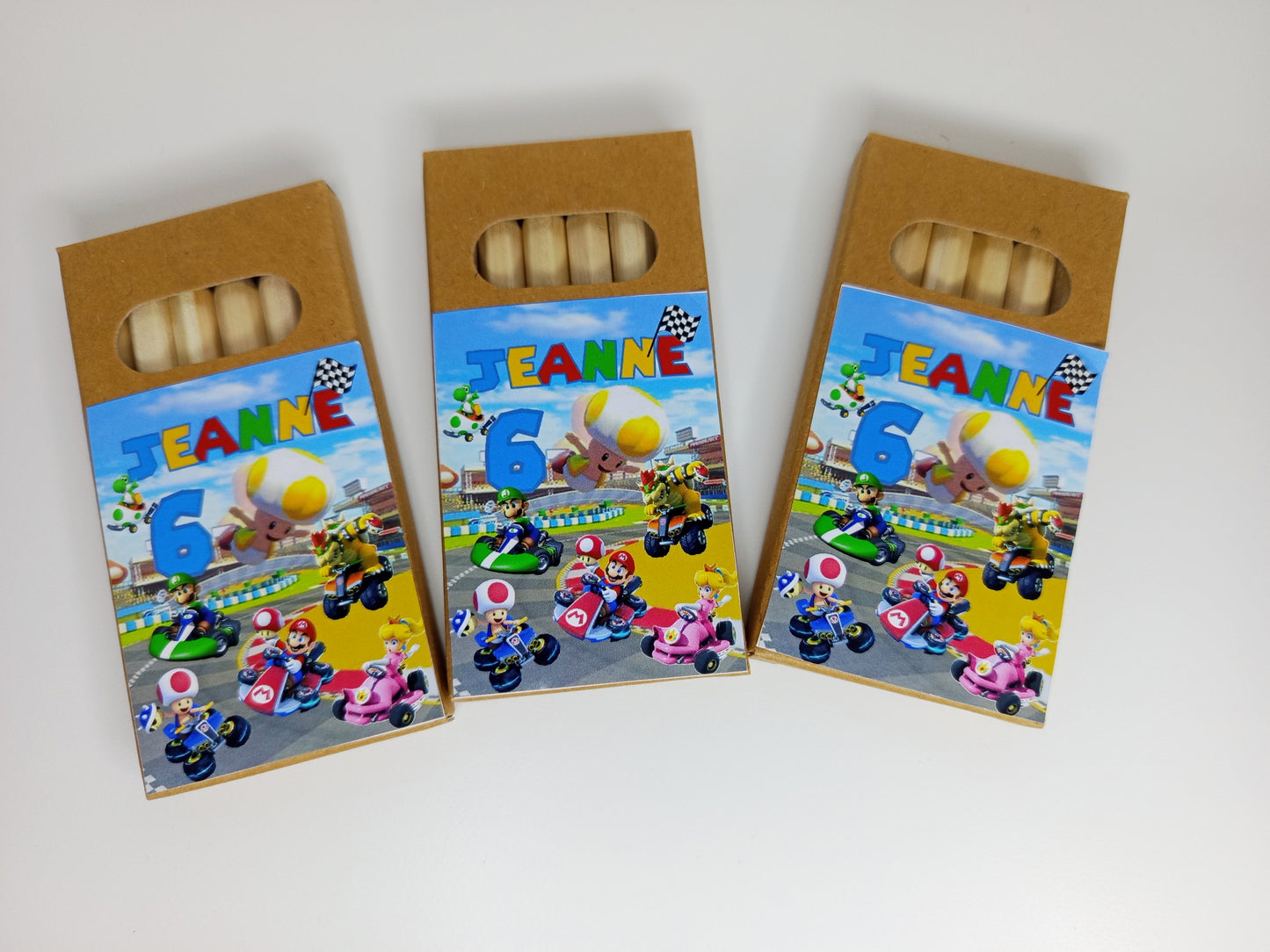 Mini boite de crayon de couleurs (x2)