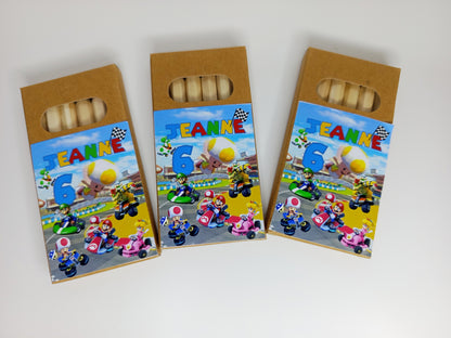 Mini boite de crayon de couleurs (x2)