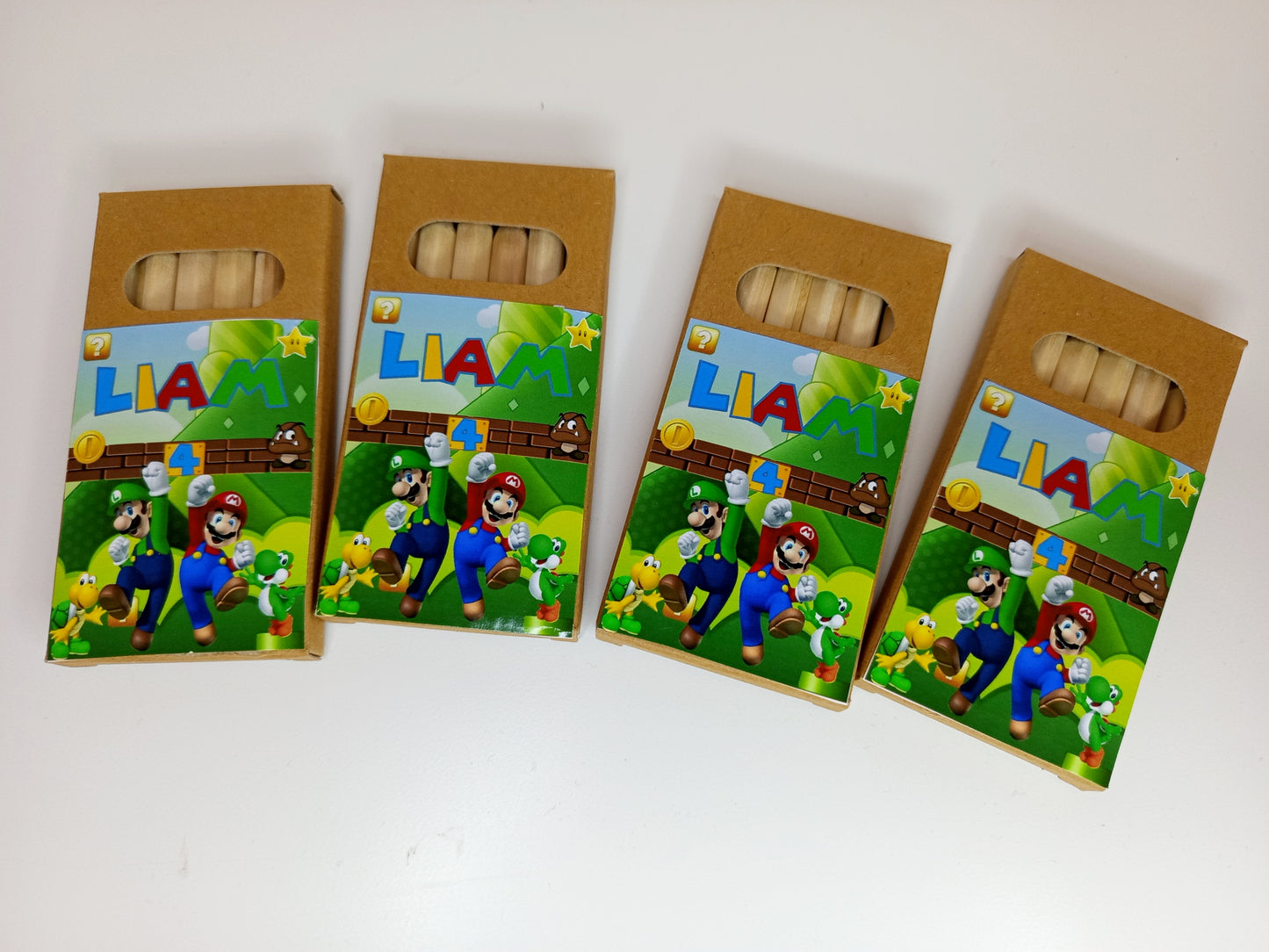 Mini boite de crayon de couleurs (x2)