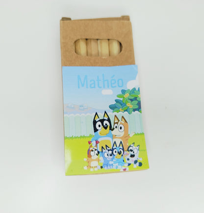 Mini boite de crayon de couleurs (x2)
