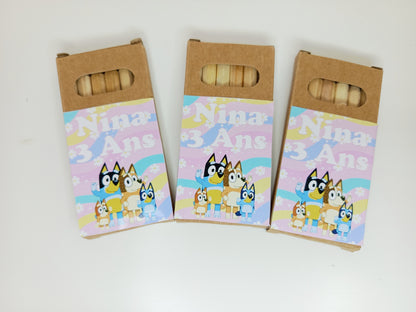 Mini boite de crayon de couleurs (x2)