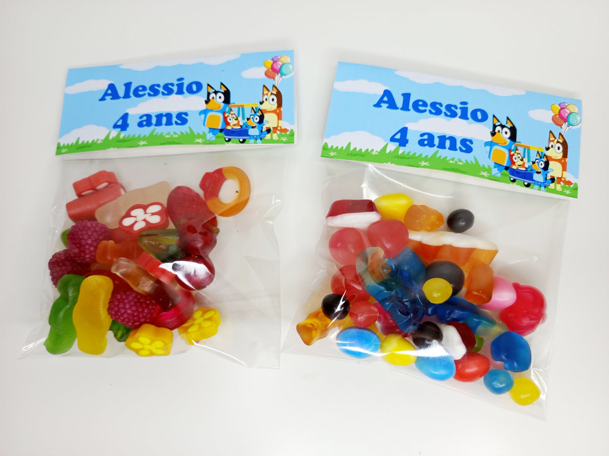 Sachet de bonbon personnalisé (x2)