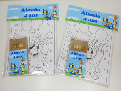 Petit kit coloriage et crayon de couleur