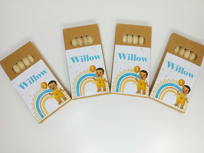 Mini boite de crayon de couleurs (x2)