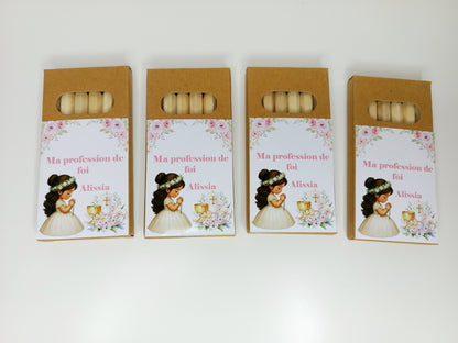 Mini boite de crayon de couleurs (x2)