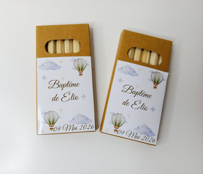 Mini boite de crayon de couleurs (x2)