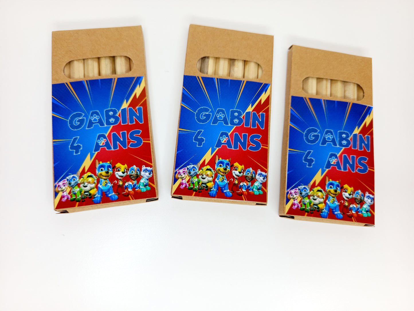 Mini boite de crayon de couleurs (x2)