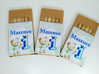 Mini boite de crayon de couleurs (x2)