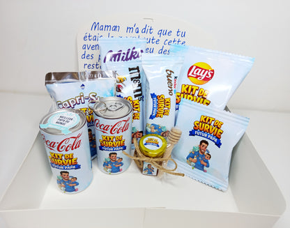 Coffret gourmand kit de survie