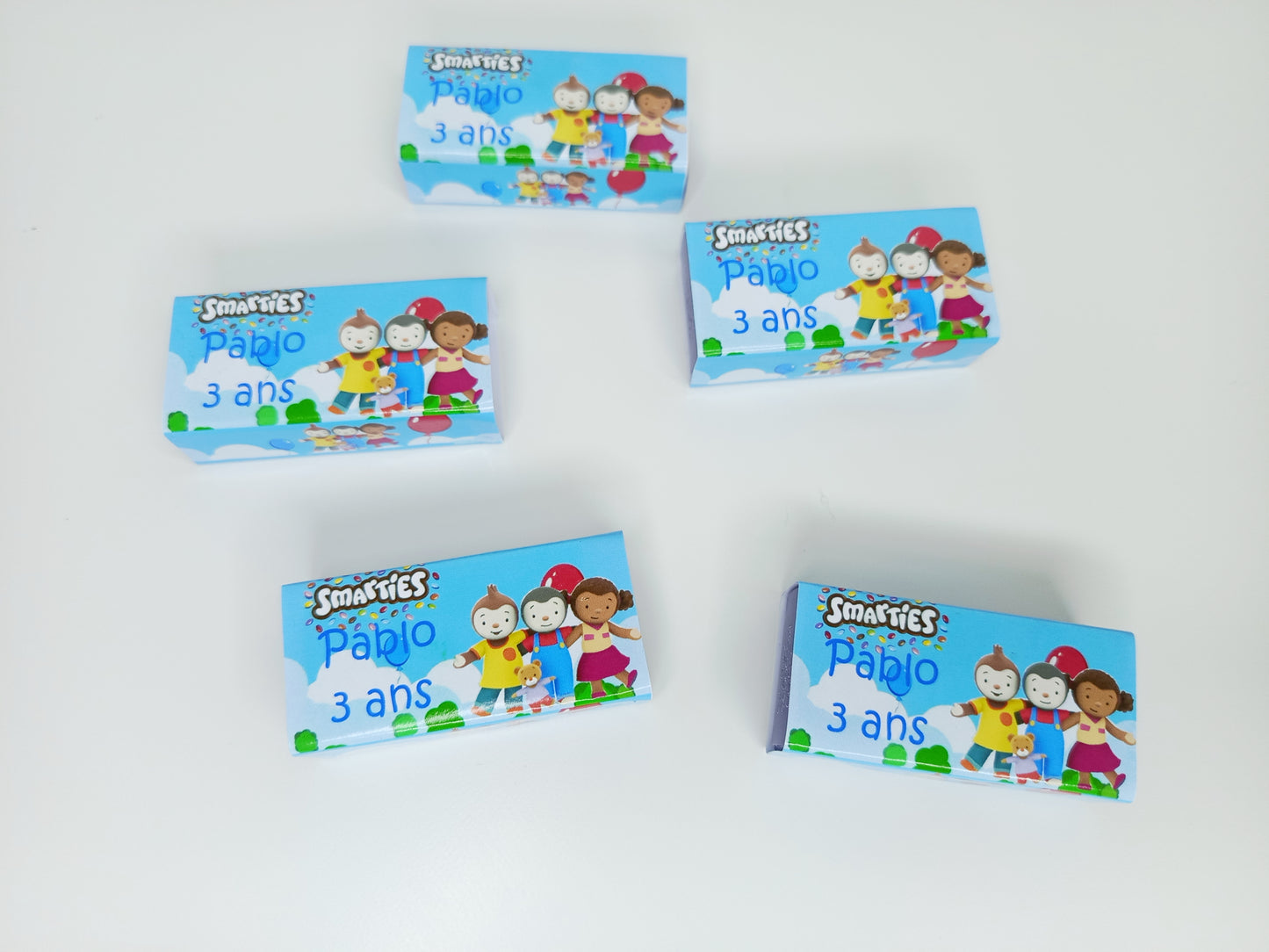 Mini Boîte à  Smarties personnalisé (x2)