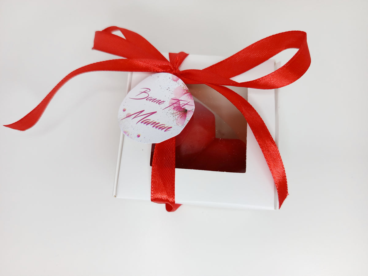 Bougie cœur parfumée