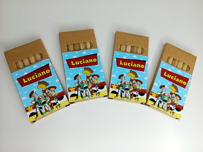 Mini boite de crayon de couleurs (x2)