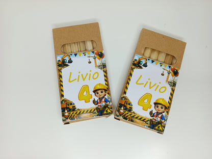 Mini boite de crayon de couleurs (x2)