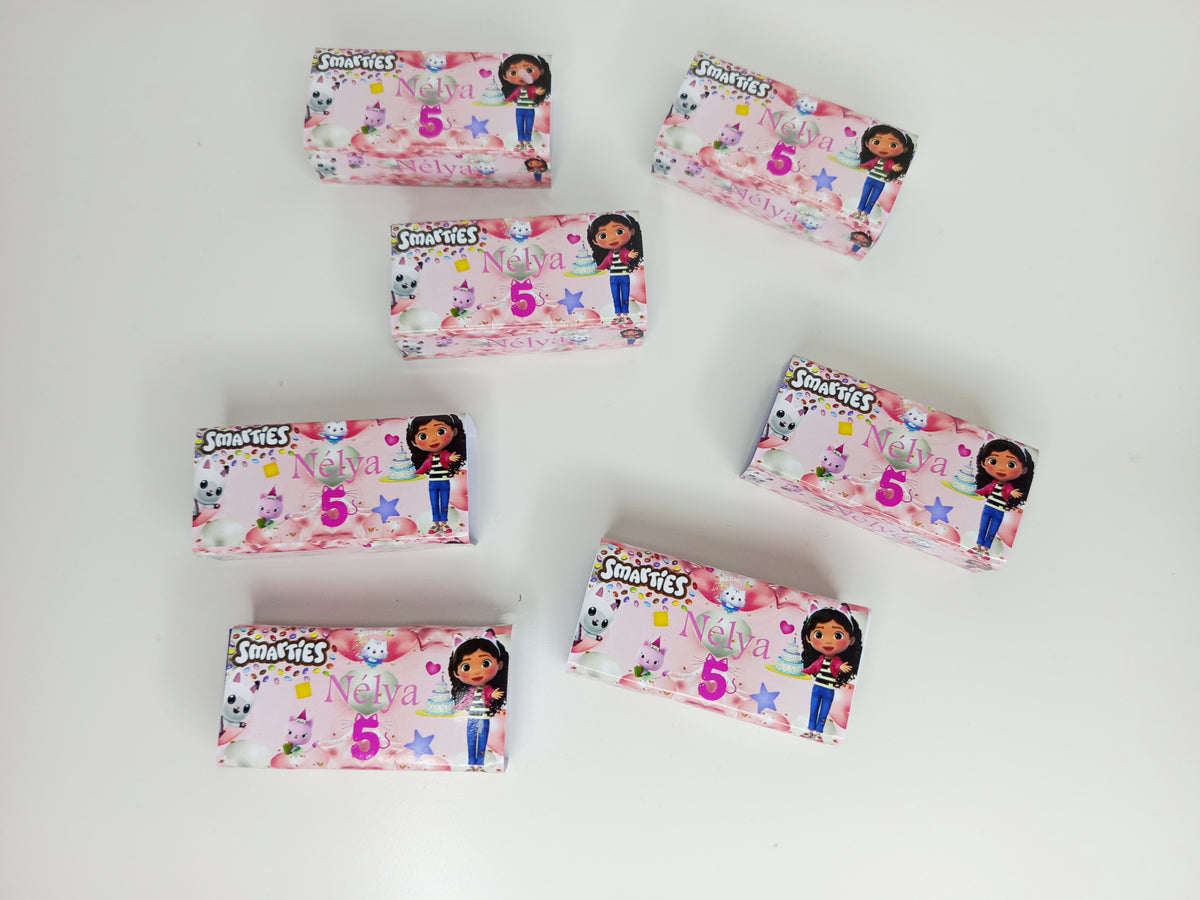Mini Boîte à  Smarties personnalisé (x2)